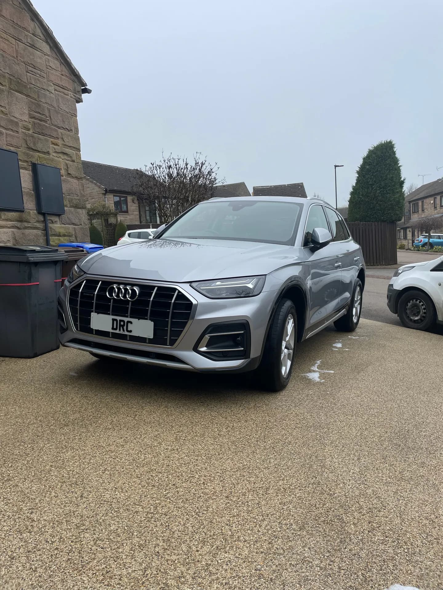 Silver Audi Q5 after detailing by DRC Car Care