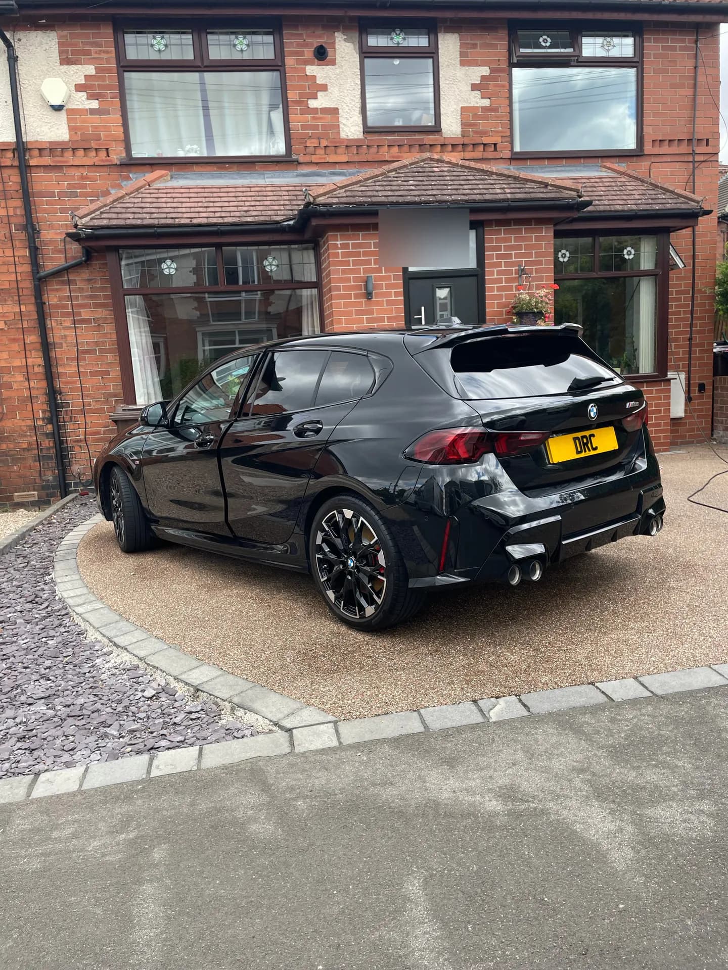 Black BMW 1 Series after detailing by DRC Car Care
