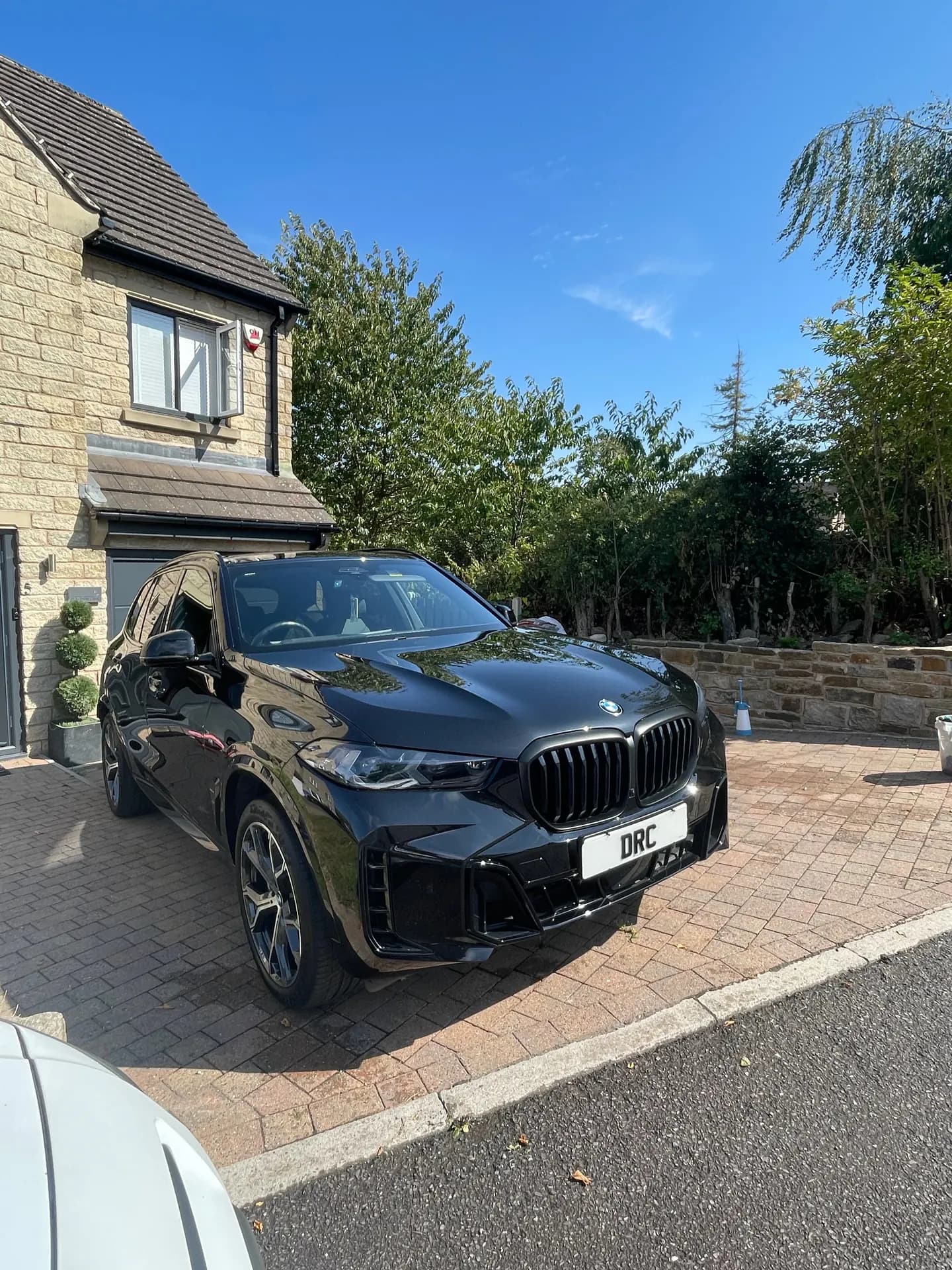 Black BMW X5 after detailing by DRC Car Care