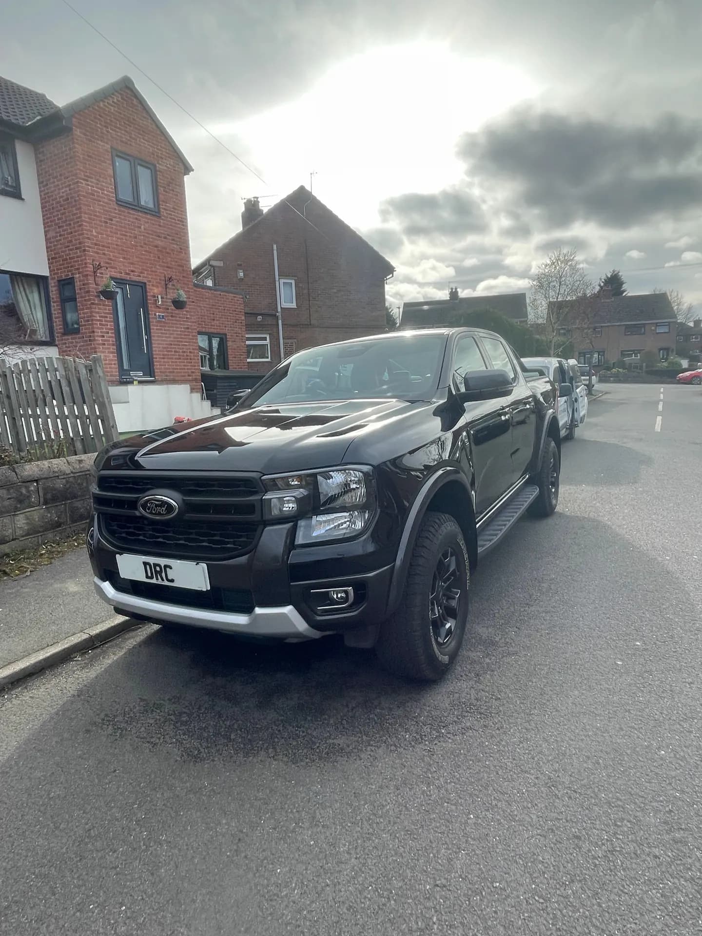 Black Ford Ranger after detailing by DRC Car Care
