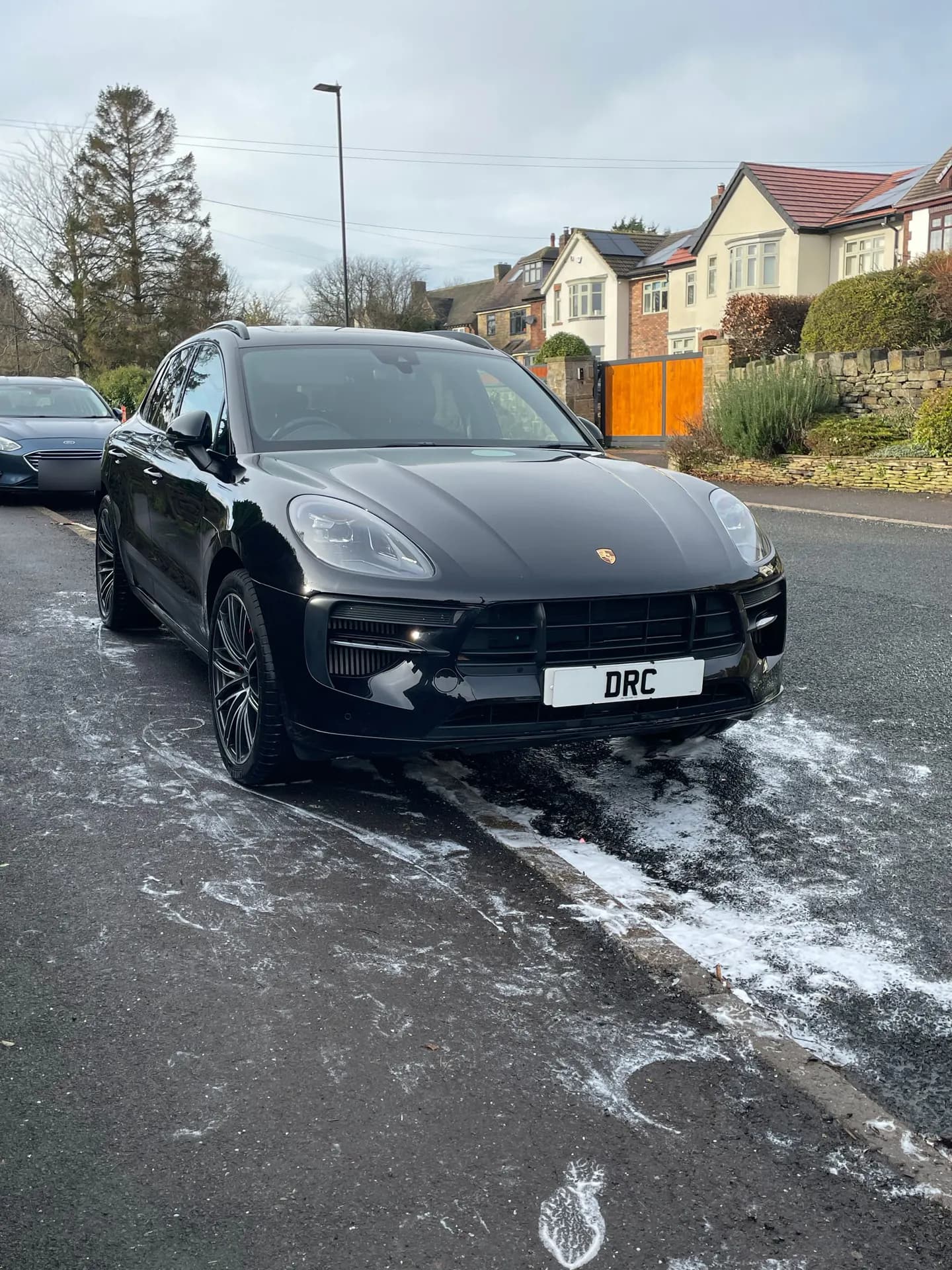 Black Porsche Macan after detailing by DRC Car Care
