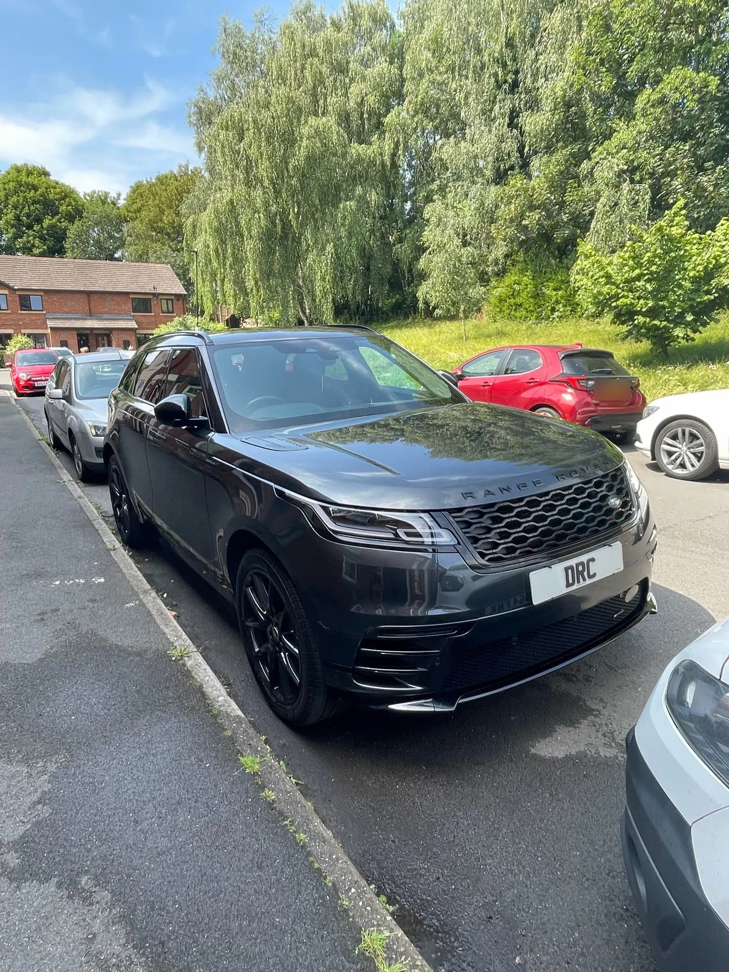 Grey Range Rover Velar after detailing by DRC Car Care
