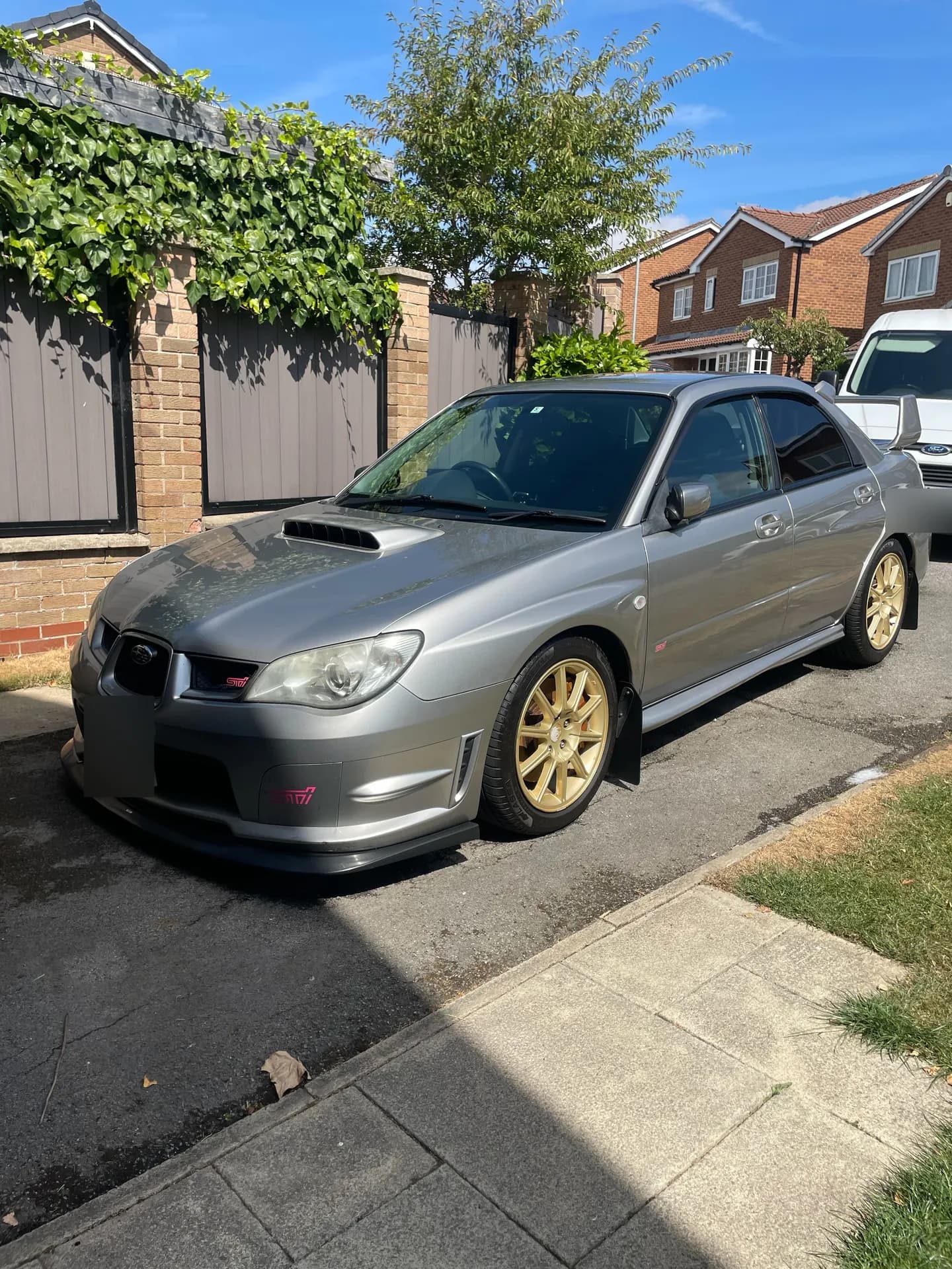 Grey Subaru Impreza WRX STI after detailing by DRC Car Care